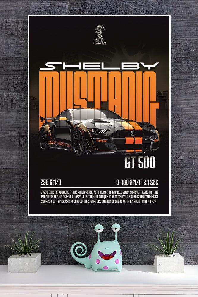 Shelby Mustang Poster | Cars Posters