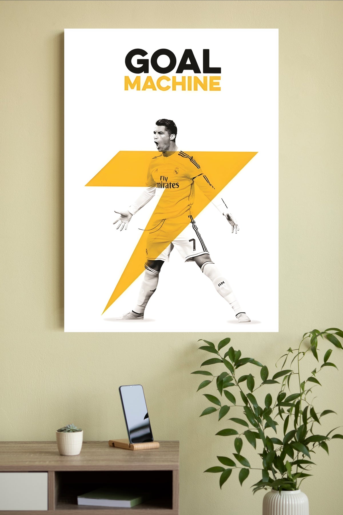 Siiiuuu Energy Poster | Football Posters