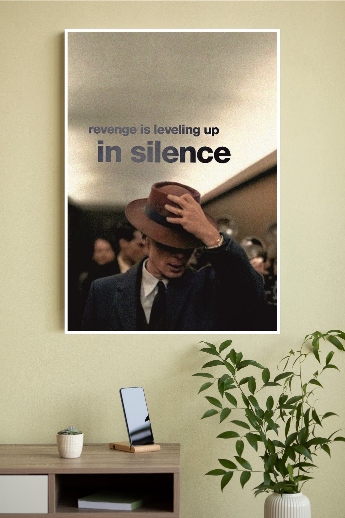 Silence Poster | Power Full Man Poster