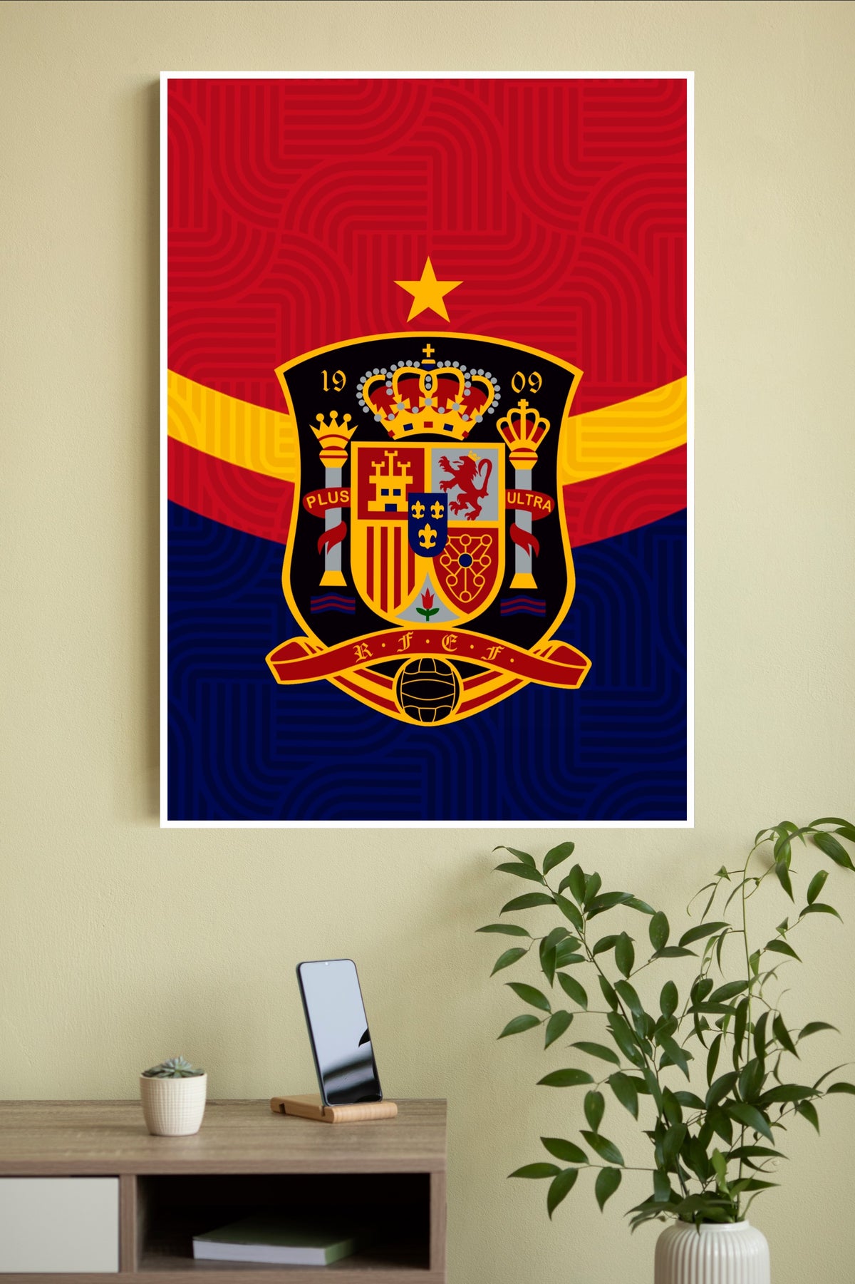Spain National Football Team Poster | Football Posters