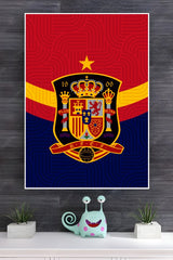 Spain National Football Team Poster | Football Posters