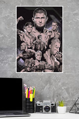 Strong Team Poster| UFC Champions Poster