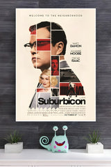 Suburbicon Poster | Power Full Man Poster