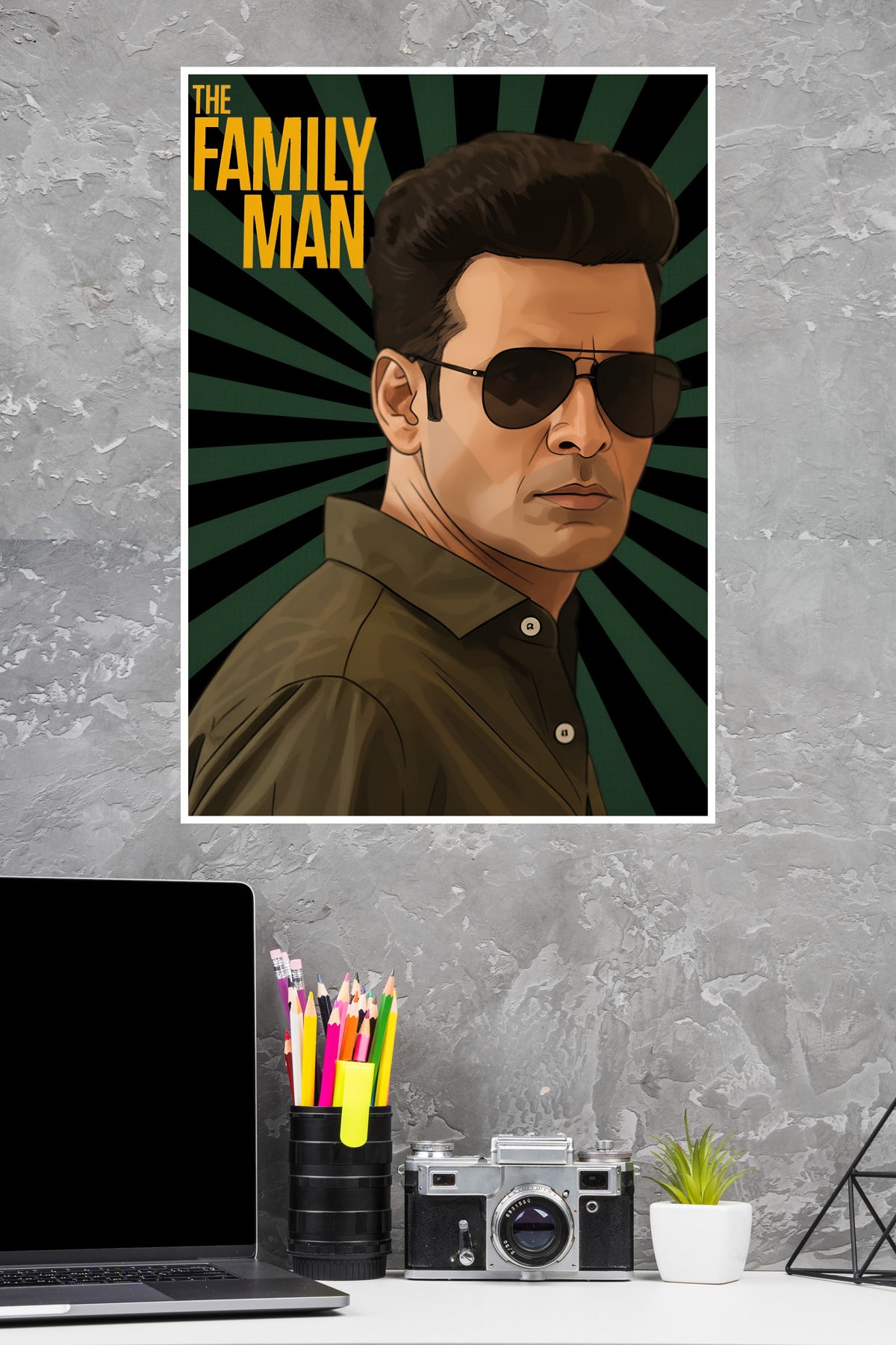 The Family Man Poster| Series Poster
