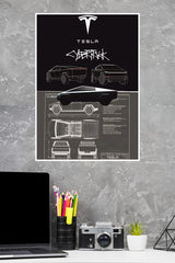 Tesla Cybertruck Poster | Cars Posters