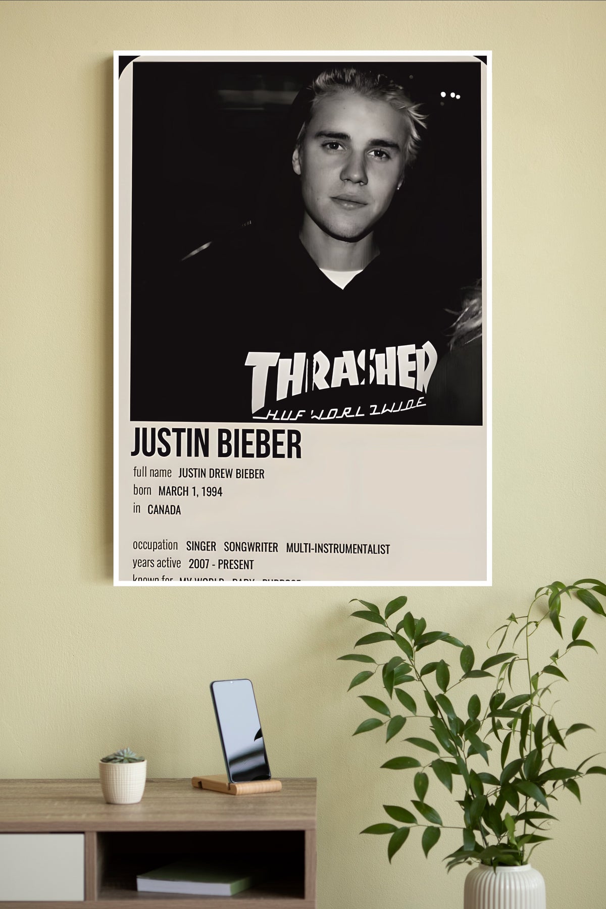 The Bieber Poster | Music Posters
