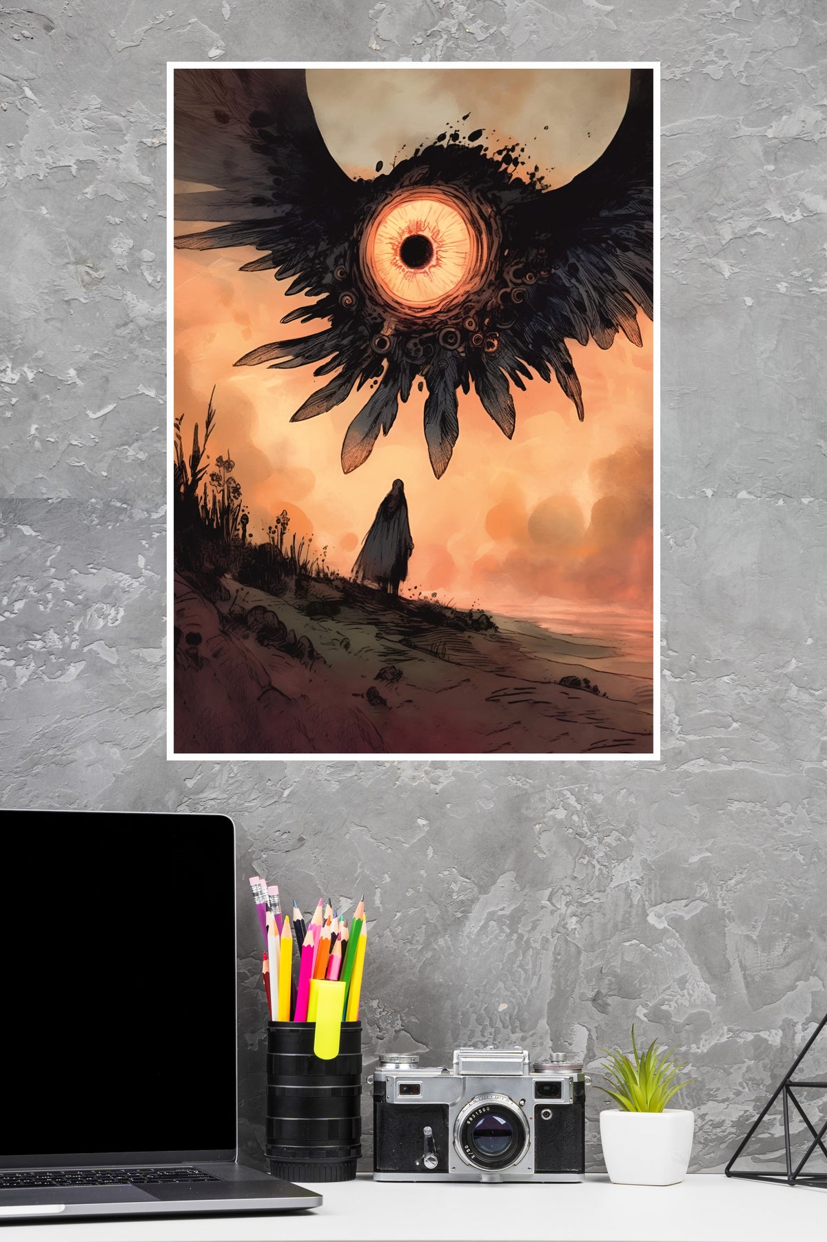 The Burning Witness Poster | Darkness Posters