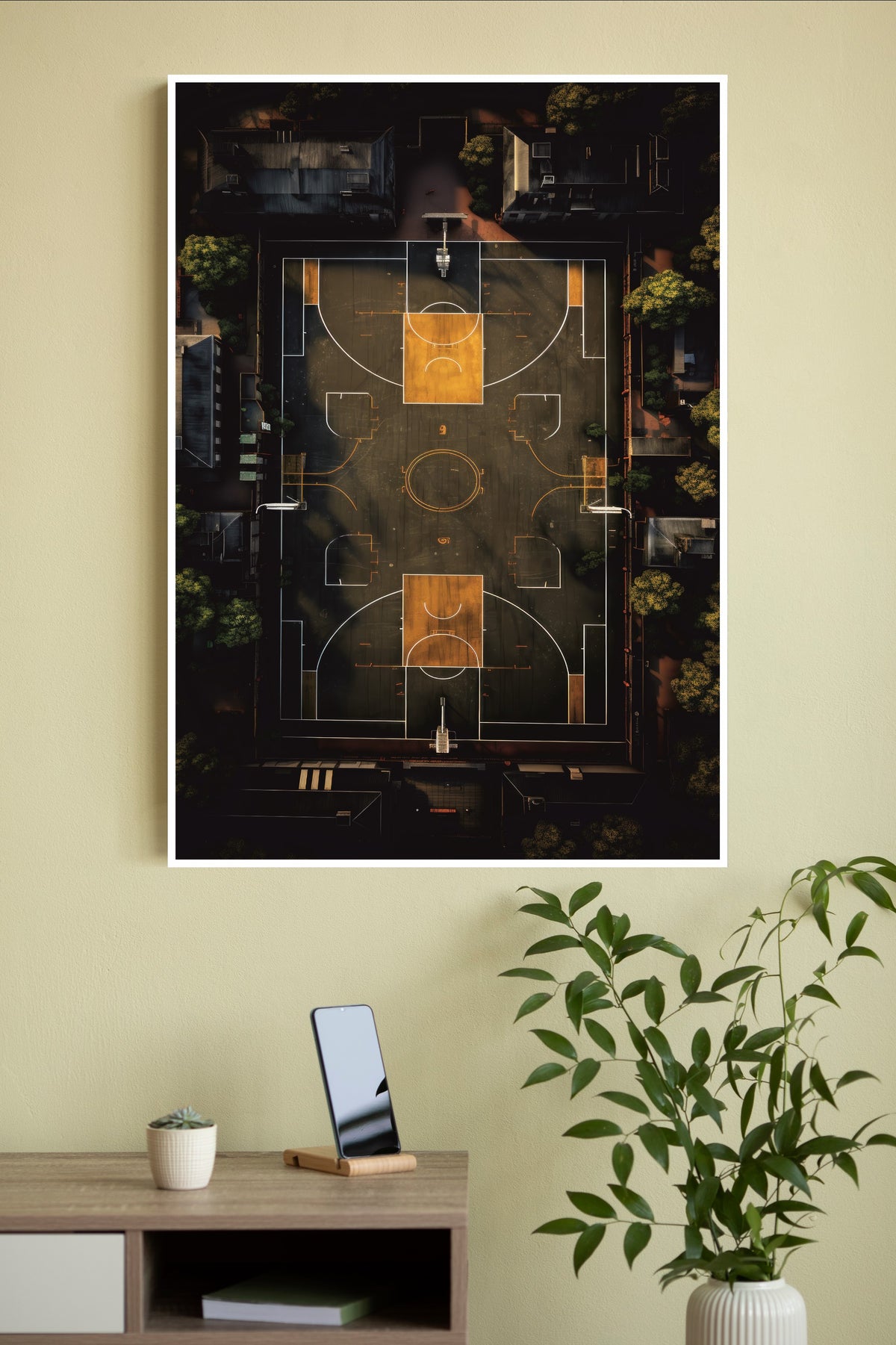 The Court Beneath Poster | Football Posters