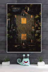 The Court Beneath Poster | Football Posters