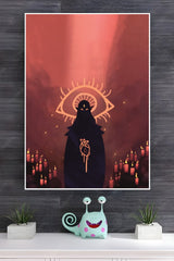 The Crimson Witness Poster | Darkness Posters