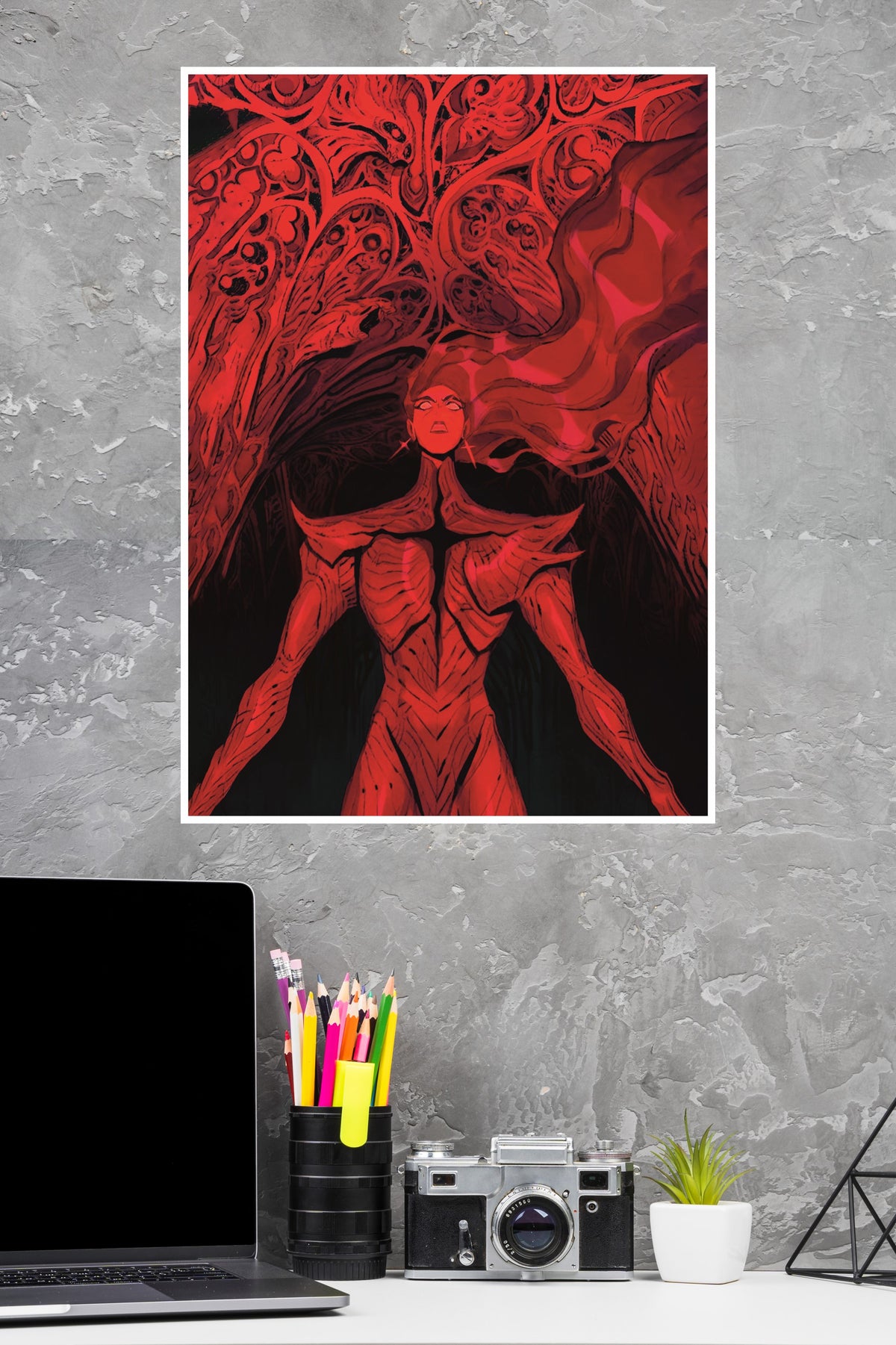 The Dark Aureole Poster | Darkness Posters