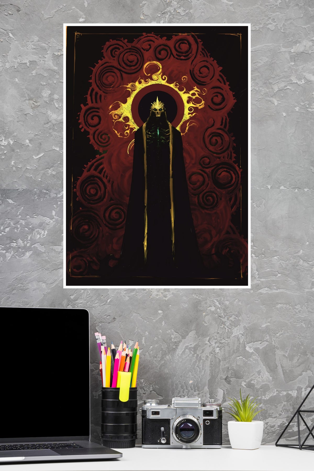 The Ember Sovereign Poster | Darkness Posters