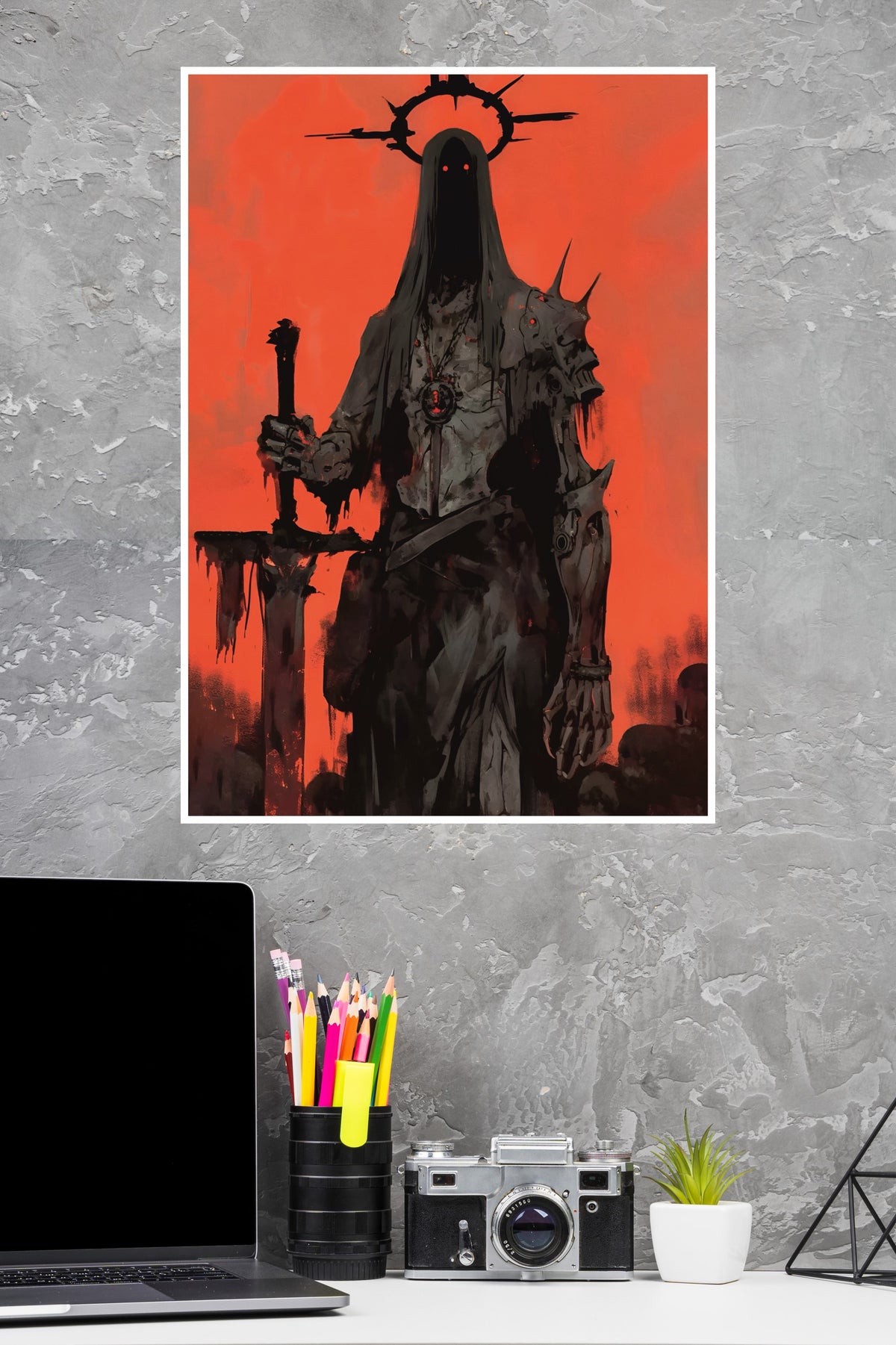 The Red Reliquary Poster | Darkness Posters