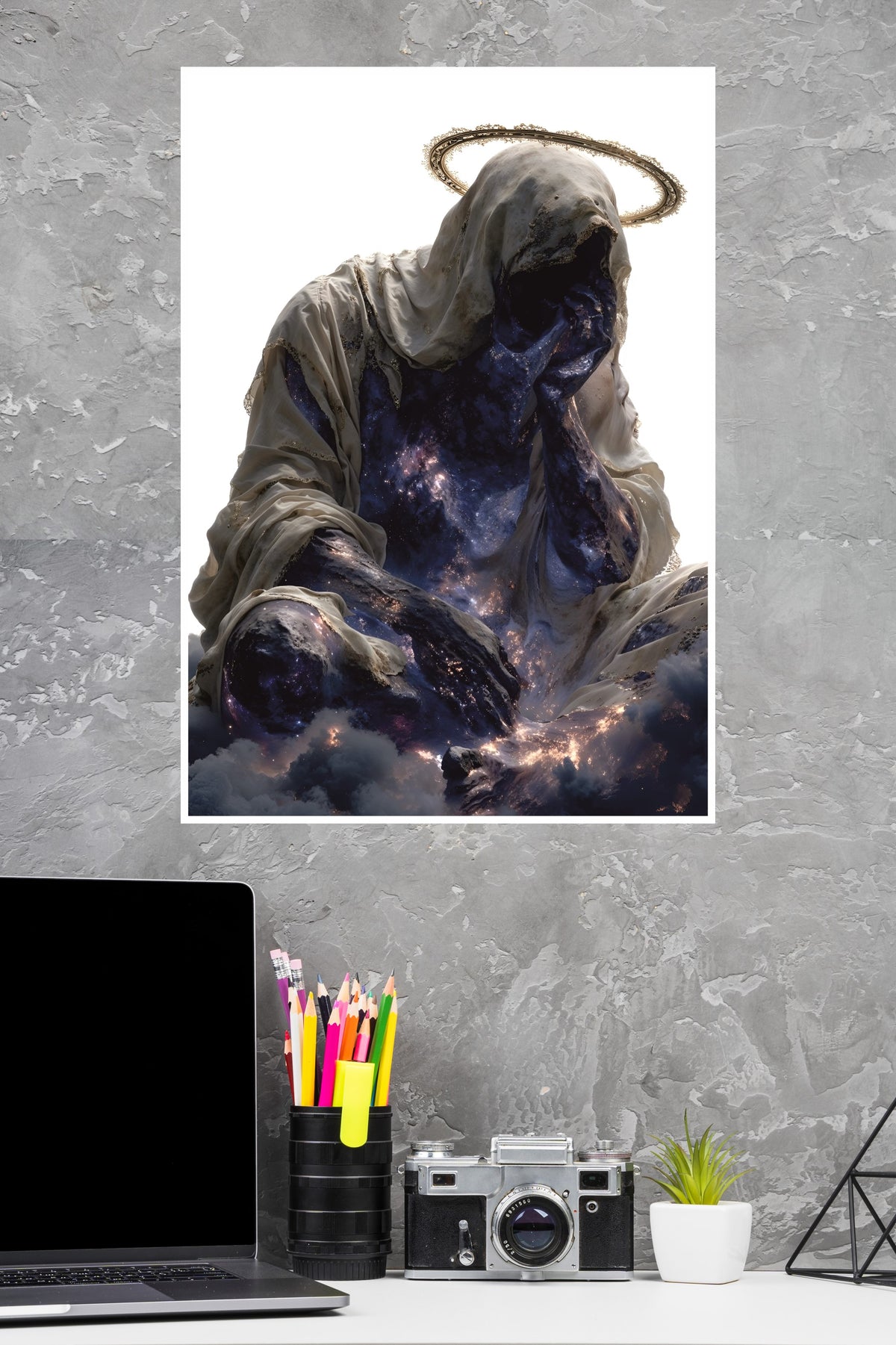 The Silent God Within Poster | Darkness Posters