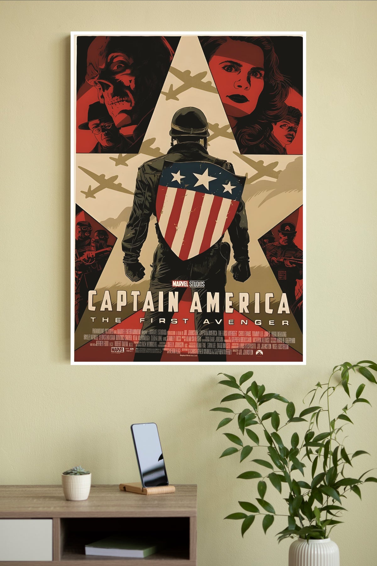 The Star-Spangled Soldier Poster | Hollywood Movies Posters
