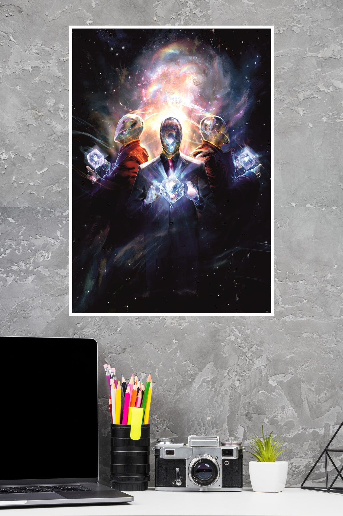 The Three Who Shape the Void Poster | Darkness Posters