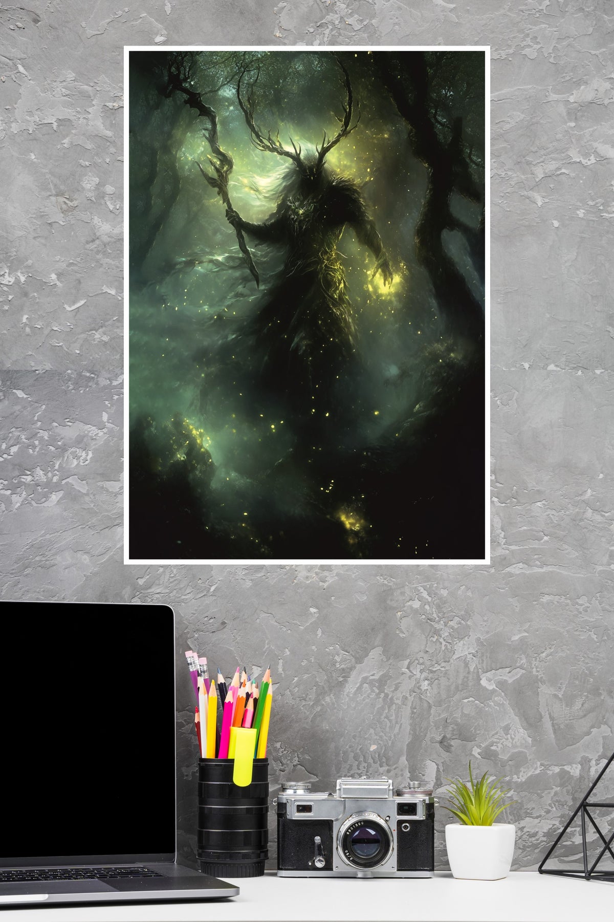 The Verdant Warden Poster | Darkness Posters