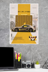 Toyota GR Supra Poster | Cars Posters