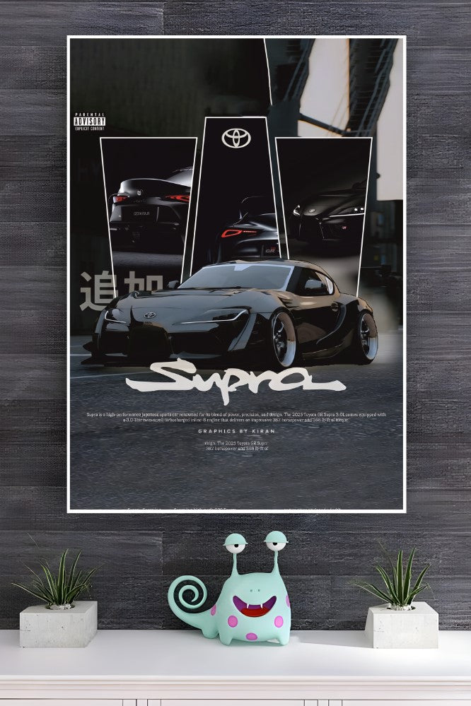 Toyota Supra Poster | Cars Posters