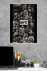 UFC Era of Warriors Poster| UFC Champions Poster