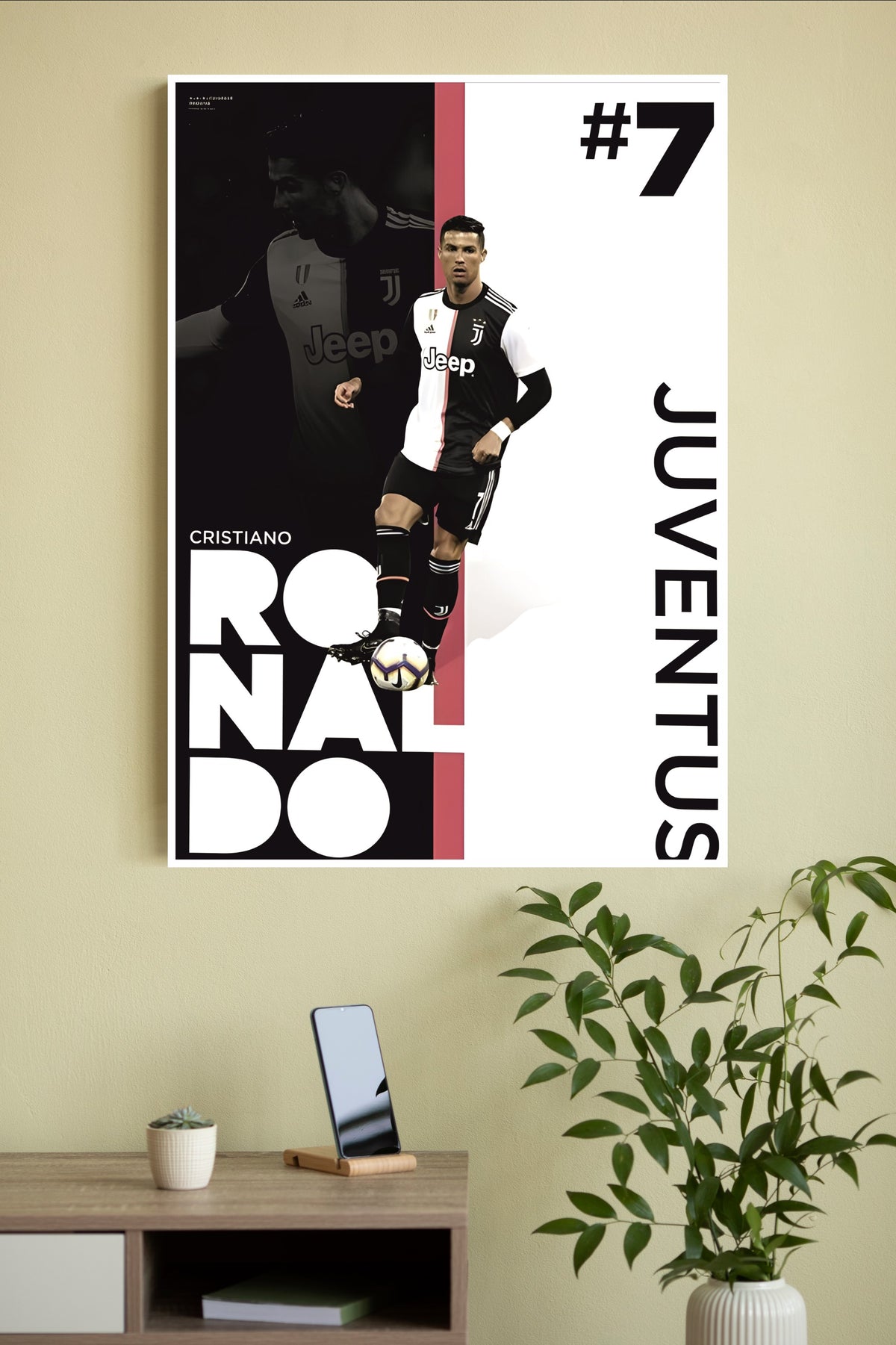 Unstoppable Ronaldo Poster | Football Posters