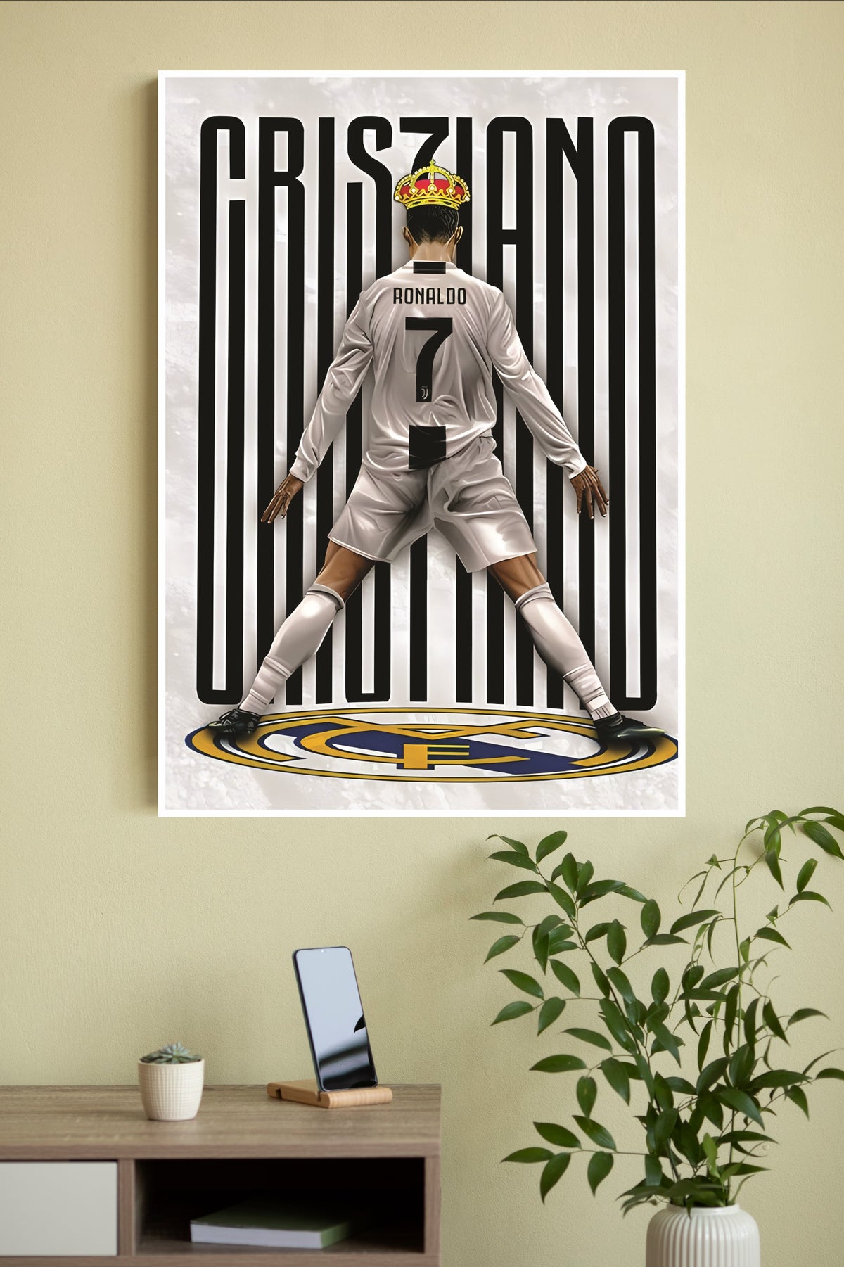 Victory in Blue Poster | Football Posters