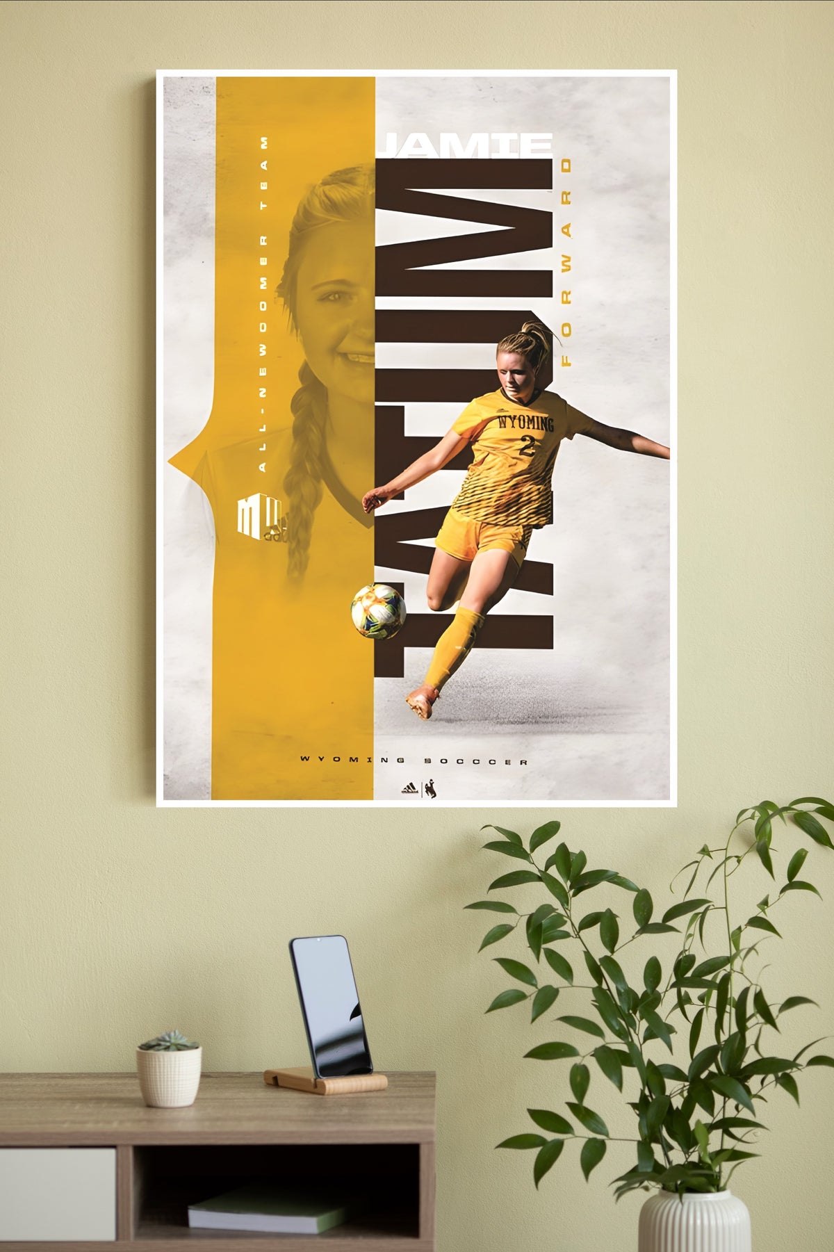 Wyoming Cowgirl Poster | Football Posters