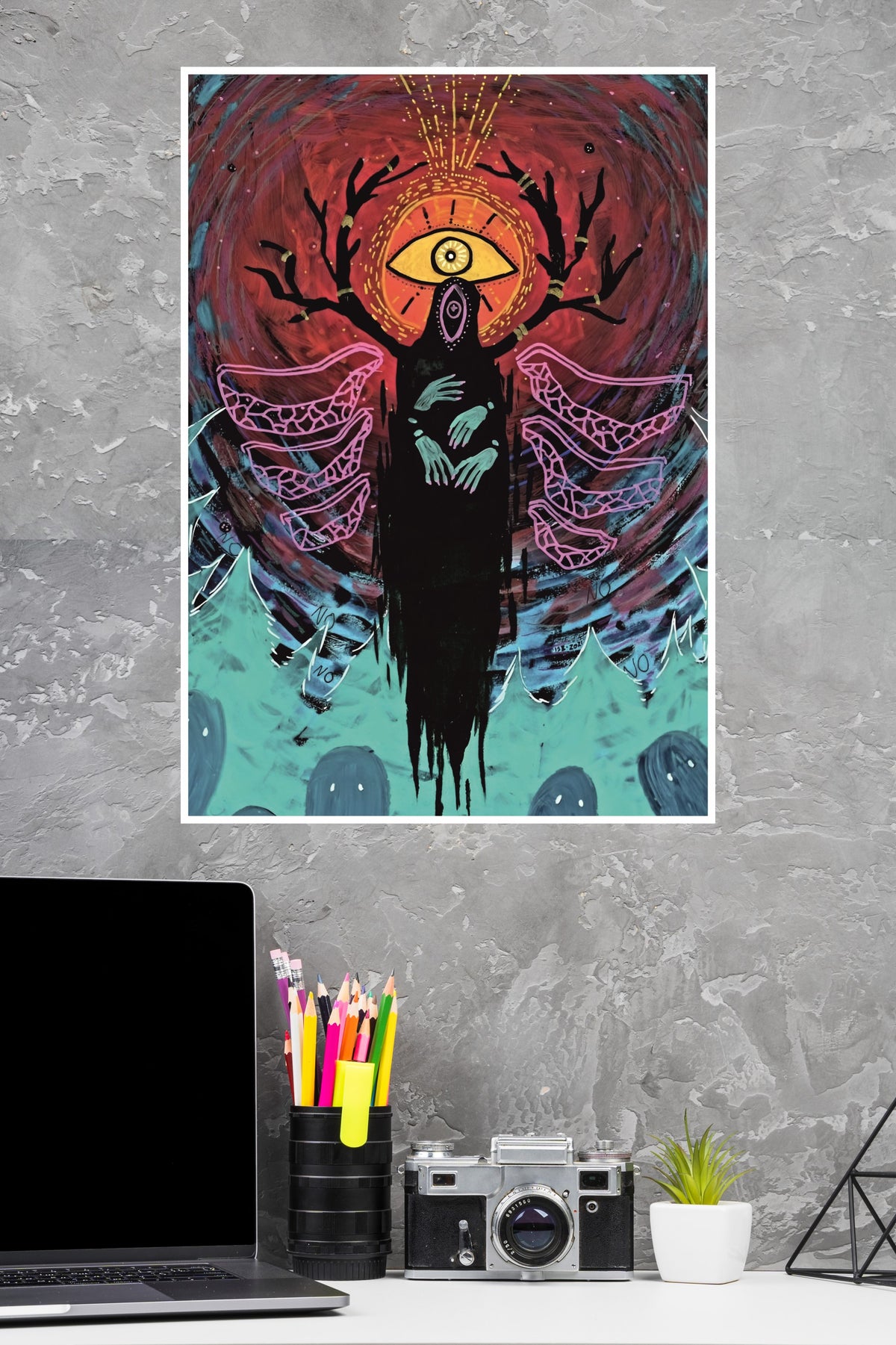 Yelthra the Seeing Root Poster | Darkness Posters