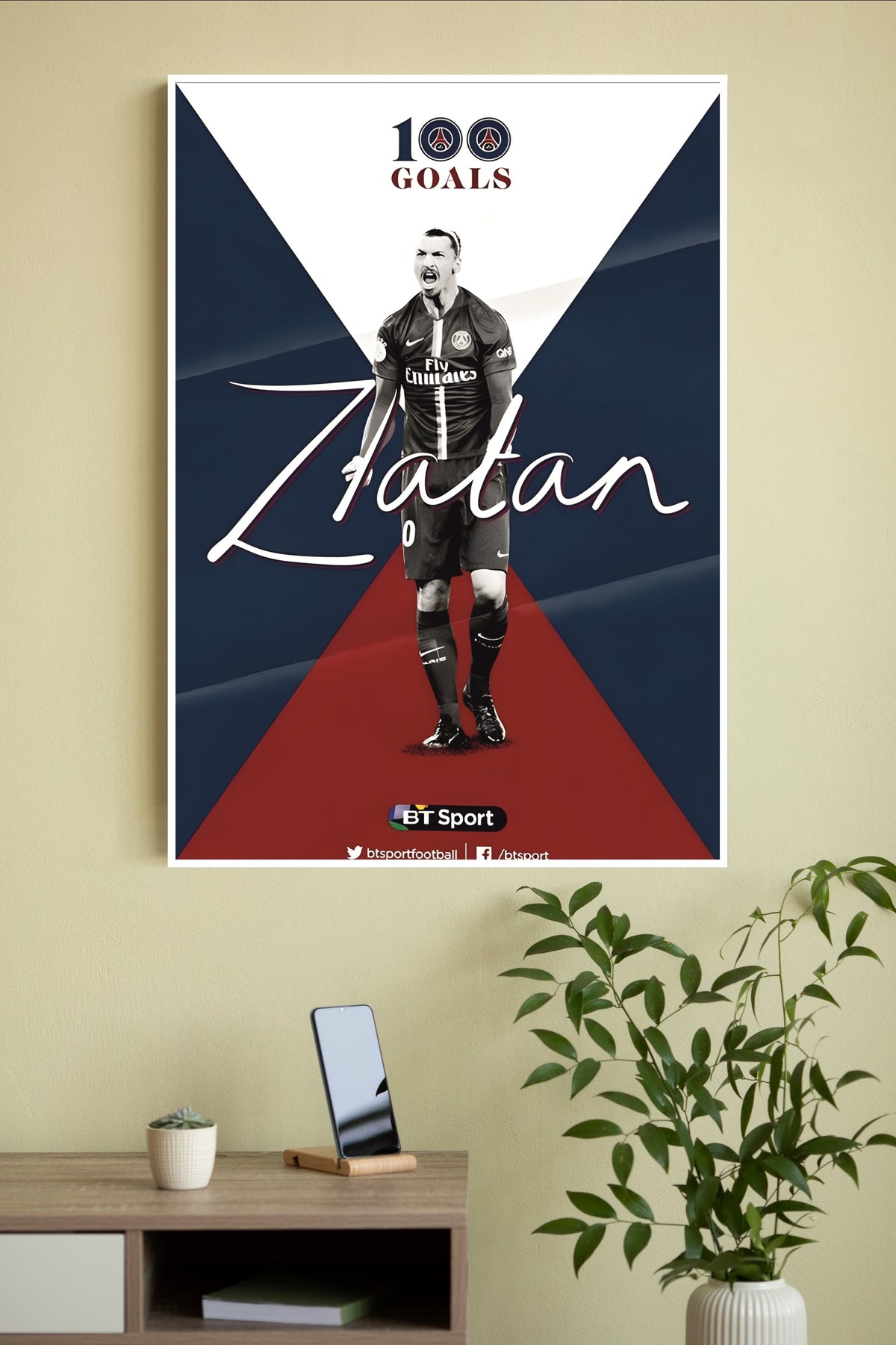 Zlatan Ibrahimović Poster | Football Posters