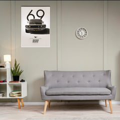 1969 Ford Mustang Mach1 Poster | Cars Posters