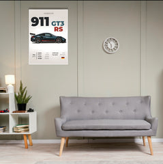 2019 Porsche 911 GT3 RS Poster | Cars Posters