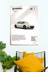 2020 Subaru BRZ Limited Poster | Cars Posters