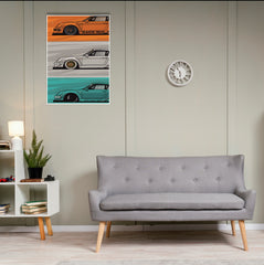 3 Color Porsche Poster | Cars Posters