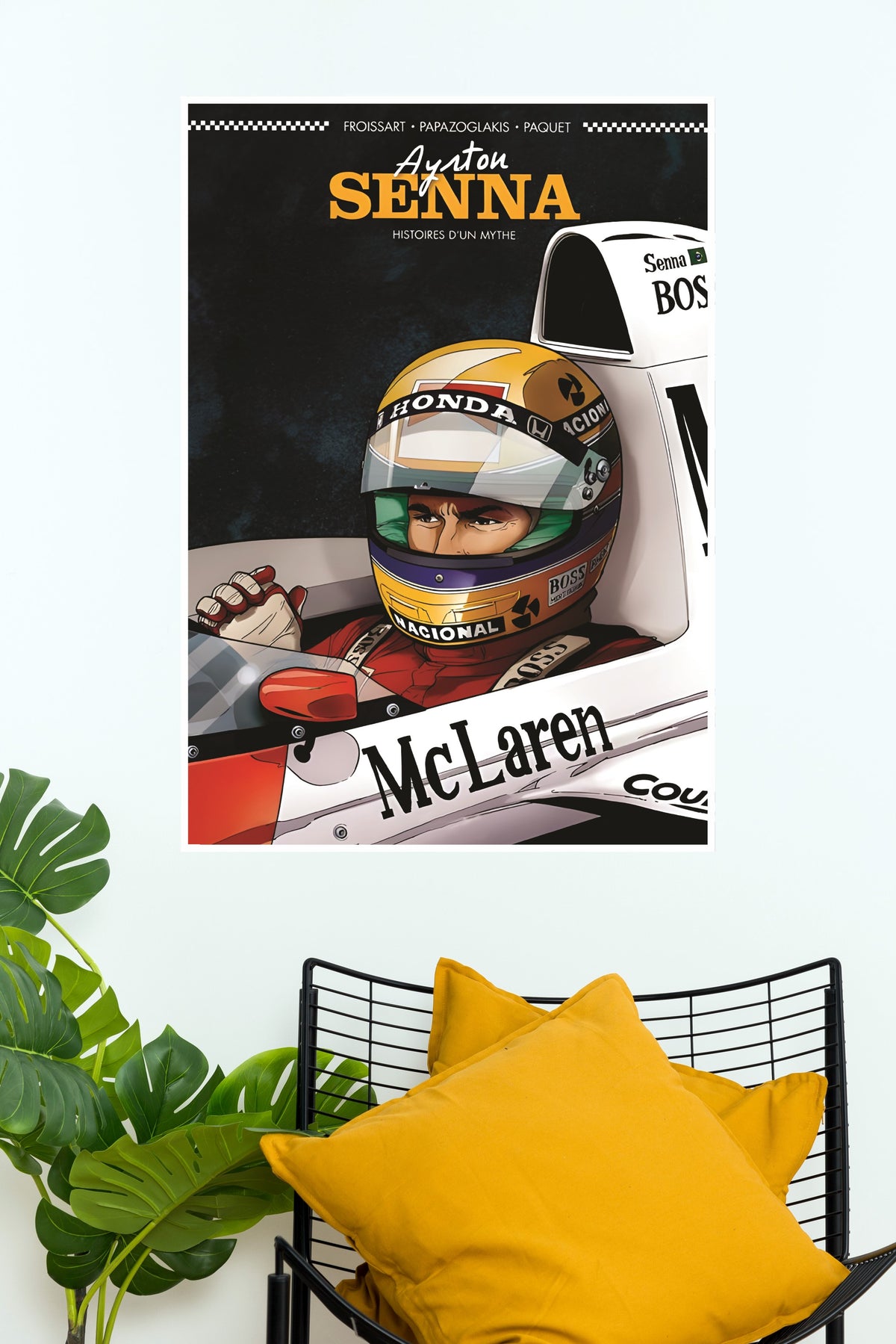 Ayrton Senna Poster | Cars Posters