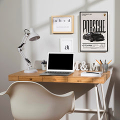 Black Porsche Poster | Cars Posters