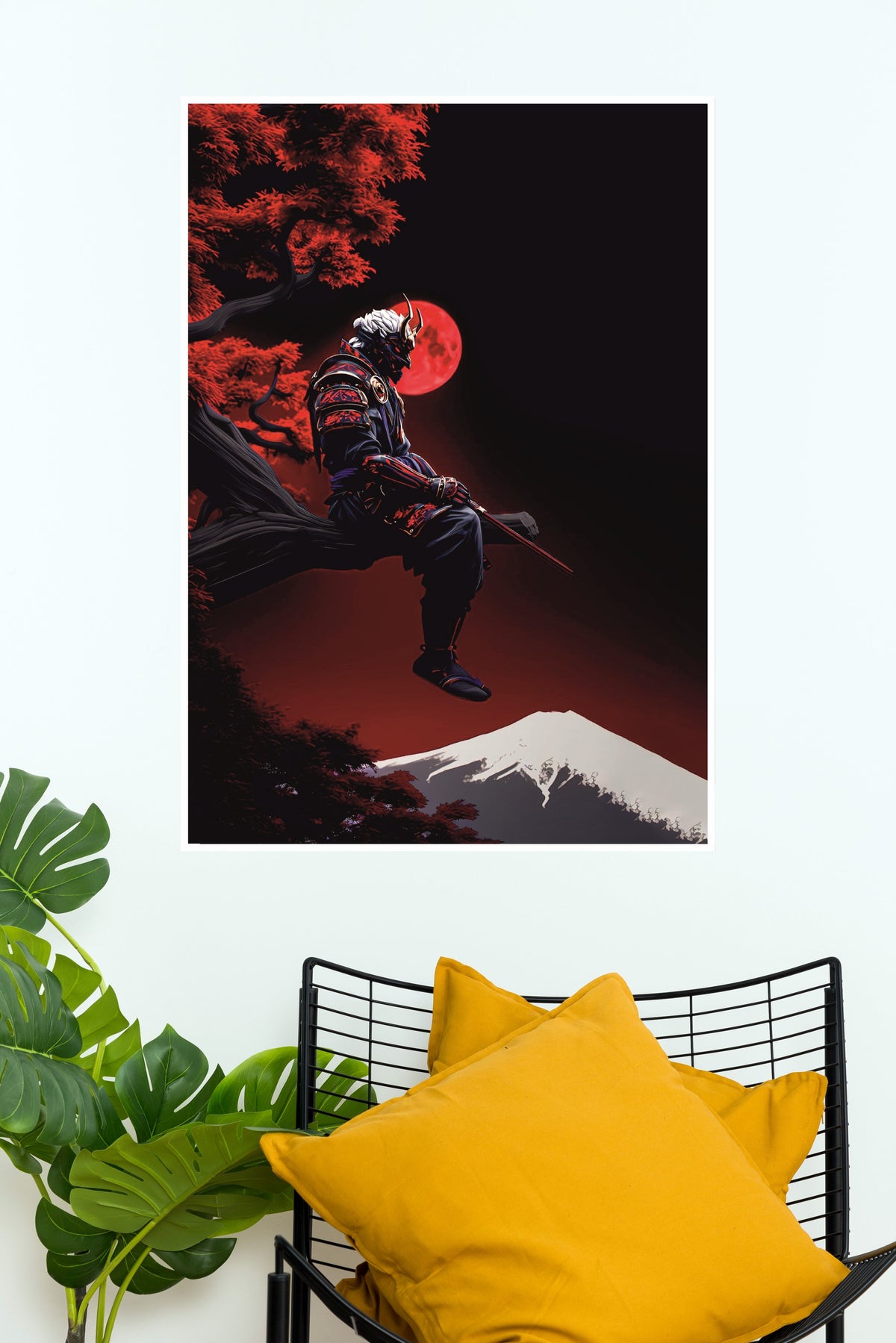 Blood Moon Ronin Poster | Anime Posters