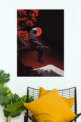 Blood Moon Ronin Poster | Anime Posters