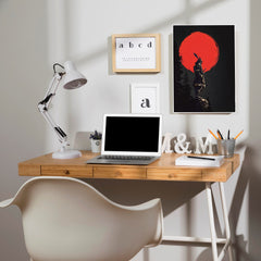 Blood Moon Samurai Poster | Anime Posters