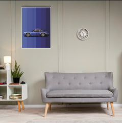 Blue Beauty Poster | Cars Posters