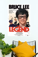 Bruce Lee, the Legend Poster | Power Full Man Poster