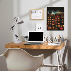 City of Star Sand Samba Poster | Moon Light Sky Posters