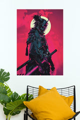 Crimson Curse of the Samurai Poster | Anime Posters