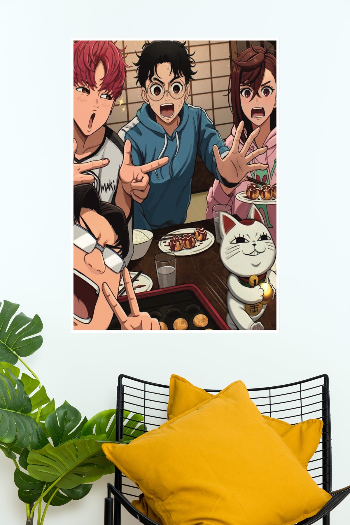 Friends and Flavors Poster | Anime Posters