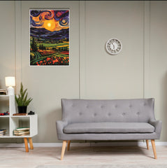 Heavenly Horizon Poster | Moon Light Sky Posters