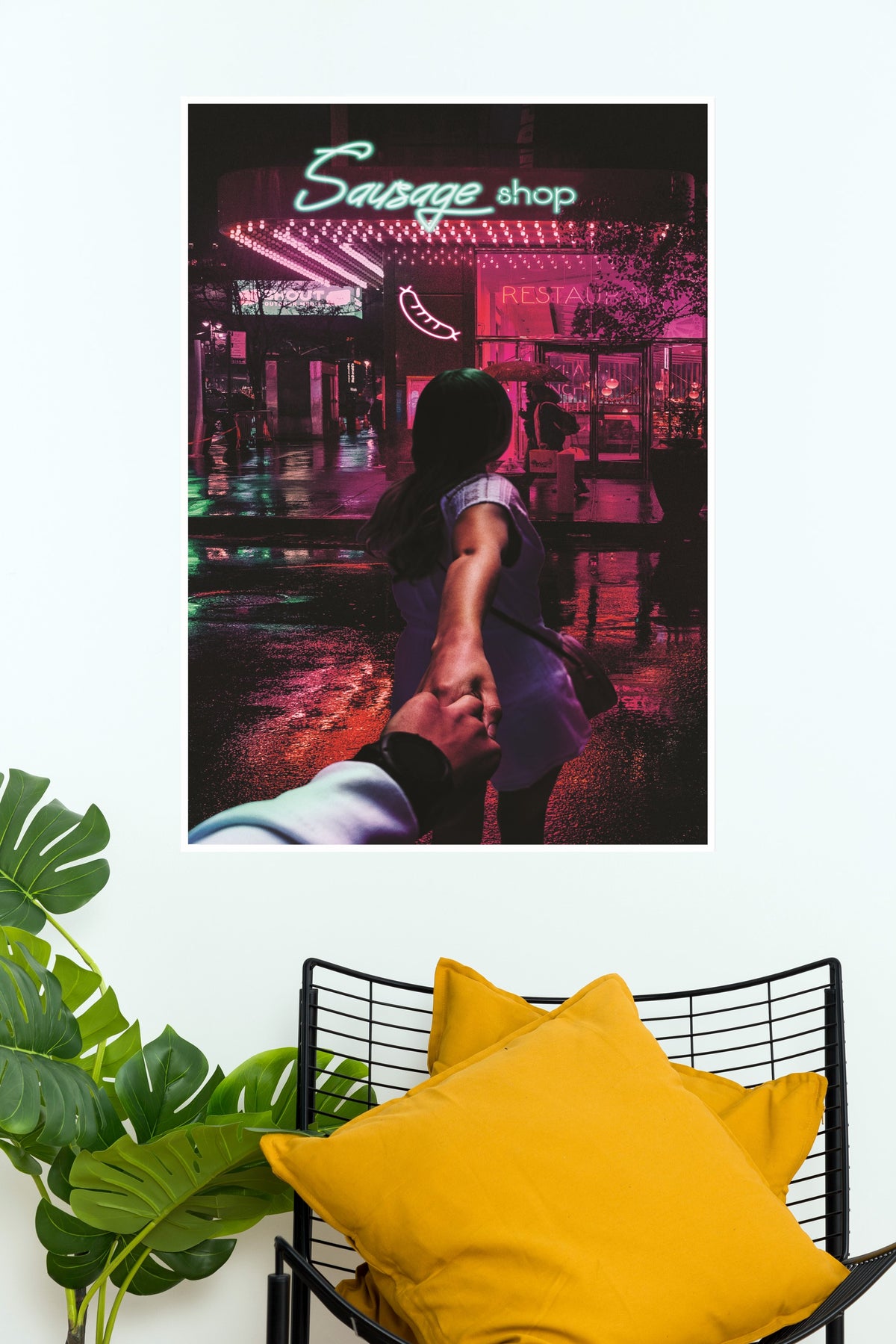 Hide Face Couple Pose Poster | Love Posters