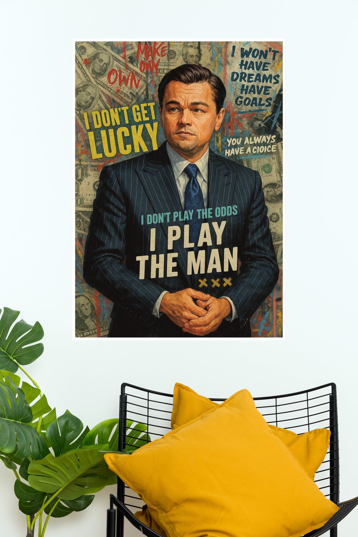 I Play The Man Poster | Power Full Man Poster