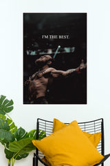 I'M The Best Poster | UFC Champions Poster