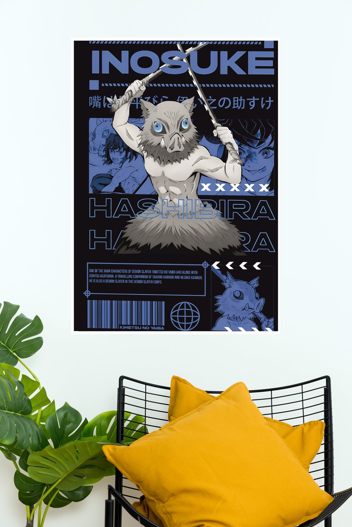 Inosuke Hashibira Poster | Anime Posters