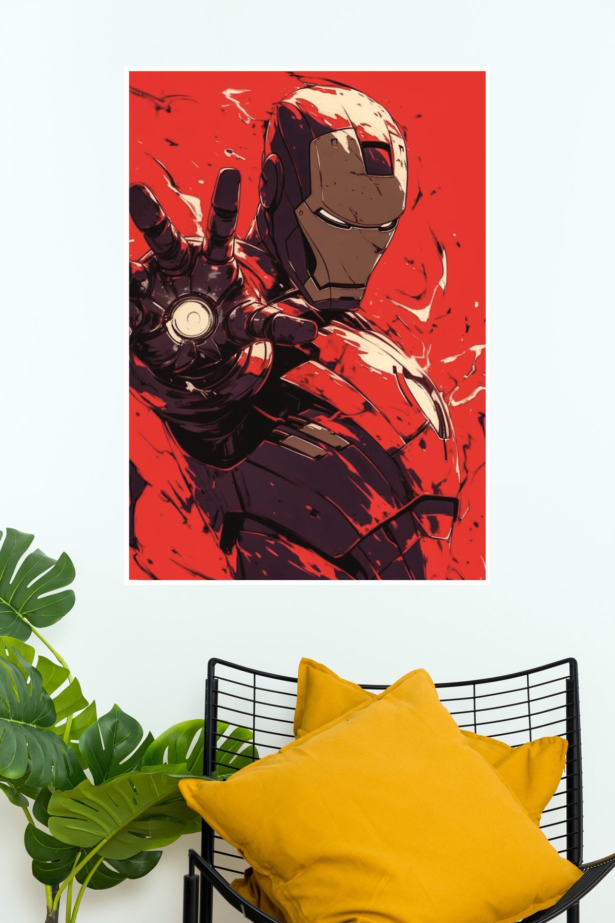 Iron Man Art Poster | Superhero Posters