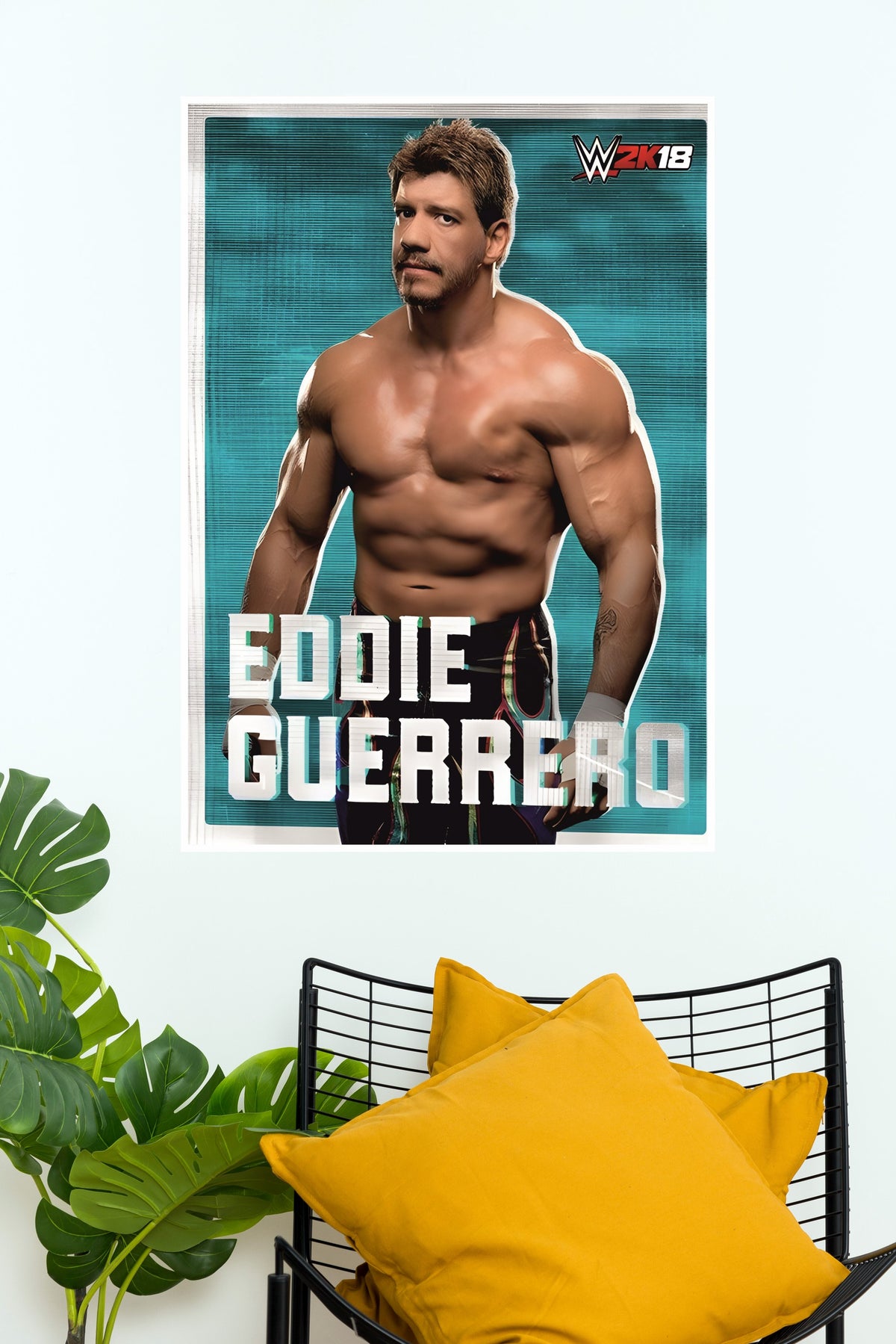 Latino Heat Eddie Guerrero WWE Poster | WWE Champions Poster
